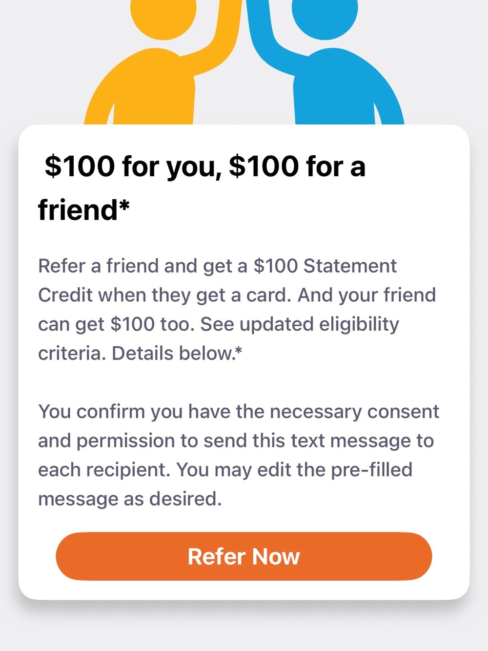 Send me your number and I’ll send my link so that we both can get 100$!!